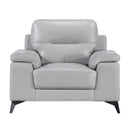 Mischa Chair in Silver Gray 9514SVE-1