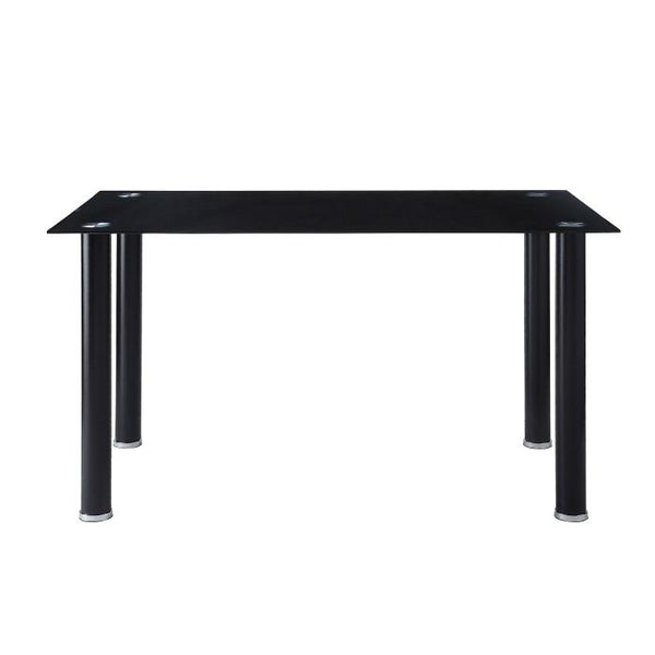 5538BK - (2)Dining Table, Glass Top