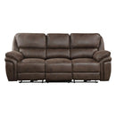 8517BRW-3PW - Power Double Reclining Sofa