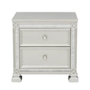Bevelle 2 Drawer Nightstand in Silver 1958-4