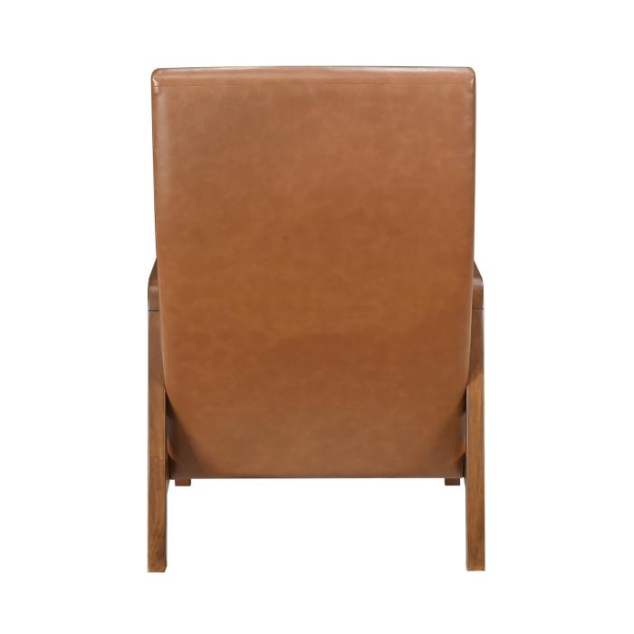 1226BRW-1-Seating Accent Chair