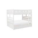 B2053FFW-1T - (4) Full/Full Bunk Bed with Storage Boxes
