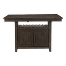 Oxton Counter Height Table in Dark Cherry 5655-36
