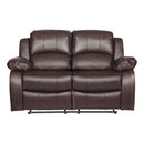 9700BRW-2 - Double Reclining Love Seat