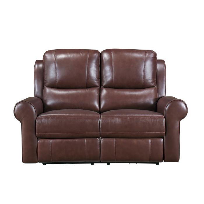 8546BR-2PWH - Power Double Reclining Love Seat with Power Headrests