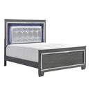 Allura (3)California King Bed, LED Lighting