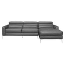 9408DGYSC - (2)2-Piece Sectional with Right Chaise