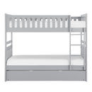 B2063-1R - (4) Twin/Twin Bunk Bed with Twin Trundle