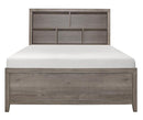 Woodrow Queen Platform Bed in Gray 2042NB-1