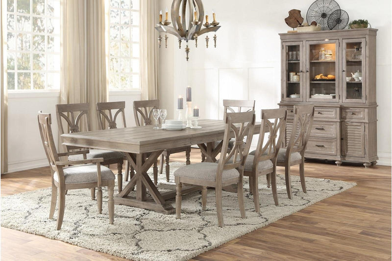 Cardano Buffet & Hutch in Light Brown 1689BR-50