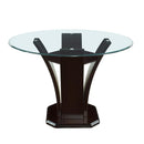 710-36RD - (3)Round Counter Height Table, Glass Top