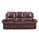 8546BR-3PWH - Power Double Reclining Sofa with Power Headrests