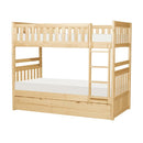 B2043-1R - (4) Twin/Twin Bunk Bed with Twin Trundle