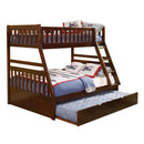 B2013TFDC-1R - (4) Twin/Full Bunk Bed with Twin Trundle