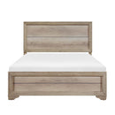 Lonan Twin Panel Bed in Natural 1955T-1