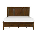 Frazier Park (3)California King Platform Bed with Footboard Storage