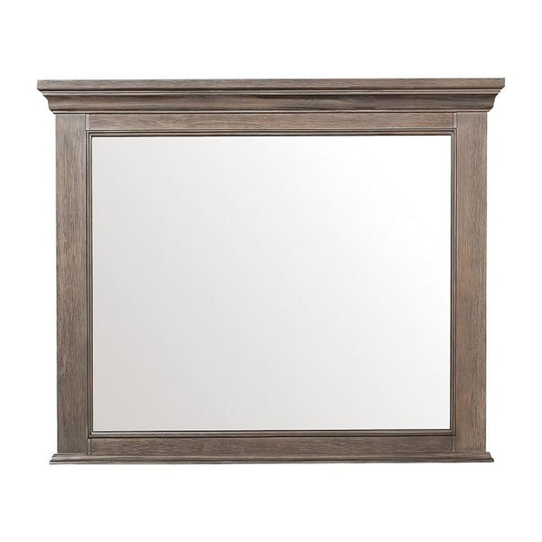 Taulon Mirror in Dark Oak 5438-6 image