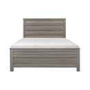 Waldorf King Panel Bed in Dark Gray 1902K-1EK