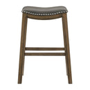 5682GRY-29 - 29 Pub Height Stool, Gray