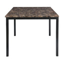 2601-36 - Counter Height Table, Faux Marble Top