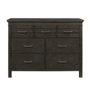 Blaire Farm Dresser in Saddle Brown Wood 1675-5