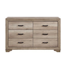 Lonan 6 Drawer Dresser in Natural 1955-5
