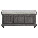4586DG - Lift Top Storage Bench