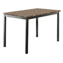5038-48 - Dining Table, Faux Marble Top