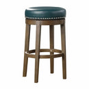 5681GEN-29 - Round Swivel Pub Height Stool, Green