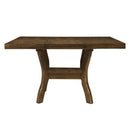 5712-54 - (2) Dining Table w/18" Butterfly Leaf, Mindy Veneer