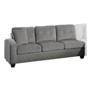8367TP3 - (3)3-Piece Reversible Sectional with Ottoman