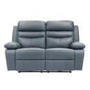 9628BUE-2PW - Power Double Reclining Love Seat
