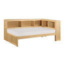 B2043BC-1BC - (3) Twin Bookcase Corner Bed