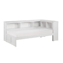 B2053BCW-1BC - (3) Twin Bookcase Corner Bed