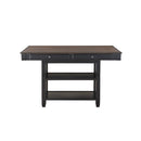 Baywater Counter Height Table in Natural and Black 5705BK-36
