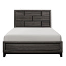 Davi Full Panel Bed in Gray 1645F-1