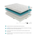 MT-G10F - 10" Full Gel-Infused Memory Foam Mattress