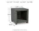 Elite Park Outdoor End Table