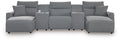 Modmax II Power Reclining Sectional with Chaise and Consoles