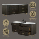 Dresser w/Marble Top