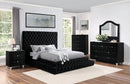 Stefania Bed Grey & Queen