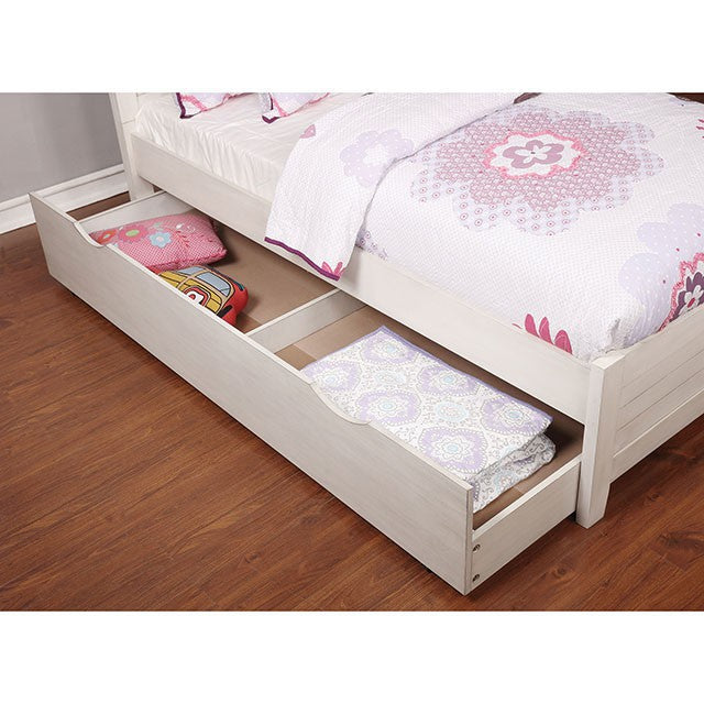 BROGAN Antique White Trundle/Drawers