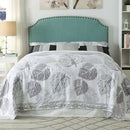 Hasselt King Headboard Green