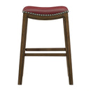 5682RED-29 - 29 Pub Height Stool, Red