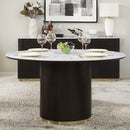 Round Dining Table w/Marble