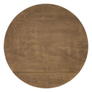 Round Dining Table w/Drop Leaf
