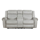 Brennen-Double Reclining Love Seat with Center Console image