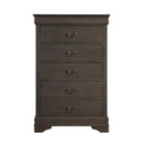 Mayville 5 Drawer Chest in Gray 2147SG-9