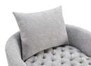 Sofi Button Tufted Swivel Chair