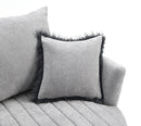 Hoople Channel Tufted Swivel Chair